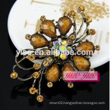 best price lady rhinestone shoulder brooches